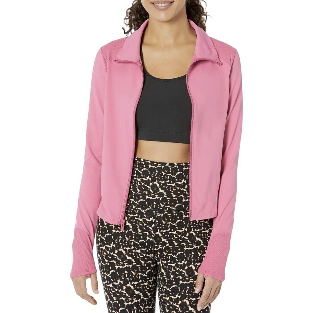 Women's Under Armour Meridian Jacket Pace Pink/Metallic Silver 2X Large NWT